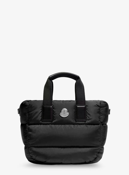 Moncler Mini Caradoc Nylon Handbag Uni Nero