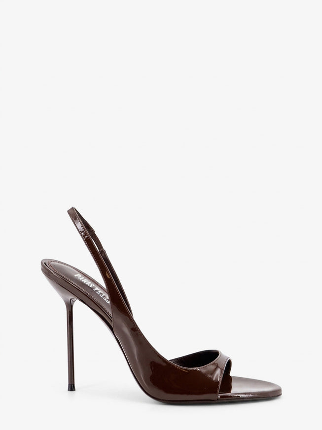 Paris Texas Lidia Patent Leather Sandals Ebano