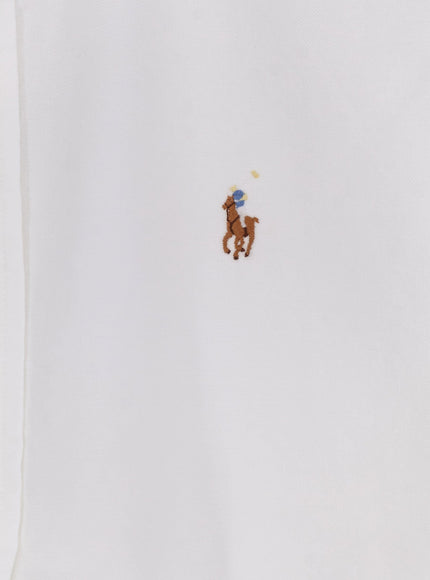 Polo Ralph Lauren Cotton Shirt With Logo On The Front