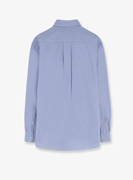 Polo Ralph Lauren Cotton Shirt With Logo On The Front