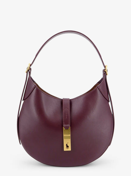 Polo Ralph Lauren Leather Id Shoulder Bag Uni Midnightmerlot