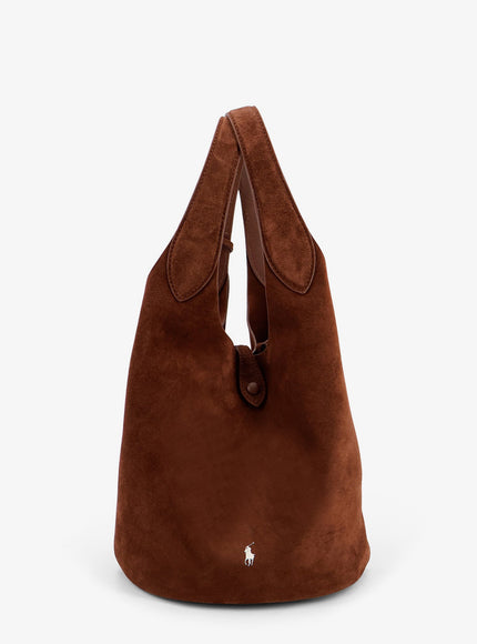 Polo Ralph Lauren Play Brown Suede Tote Bag Uni Cafe