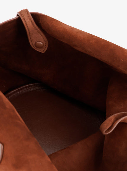 Polo Ralph Lauren Play Brown Suede Tote Bag