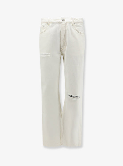 Represent Heaton White Denim Jeans Vintage White
