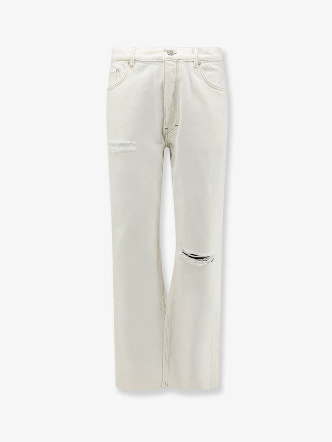 Represent Heaton White Denim Jeans Vintage White