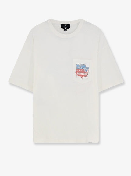 Represent Beach Boys Americas Band Cotton Blend T-Shirt Flat White