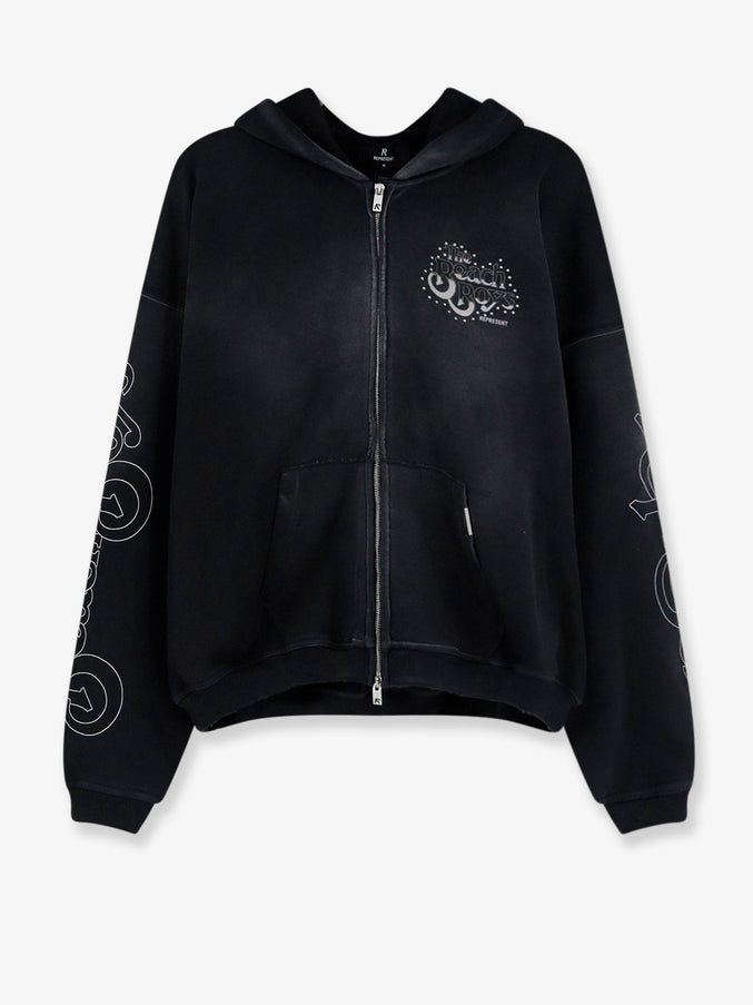 Represent Beach Boys Endless Summer Cotton Sweatshirt Stained Black