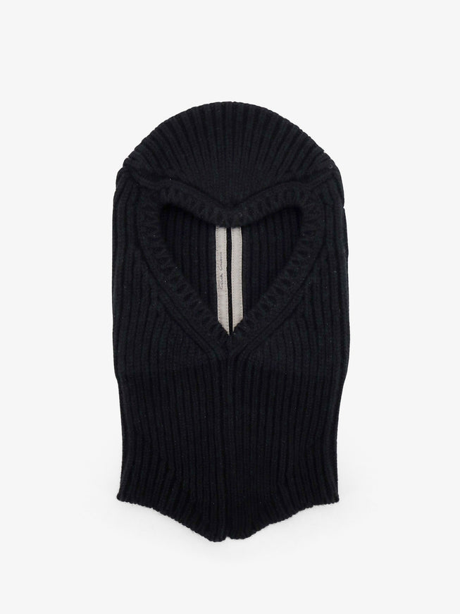 Rick Owens Porteville Cashmere Balaclava Uni Black