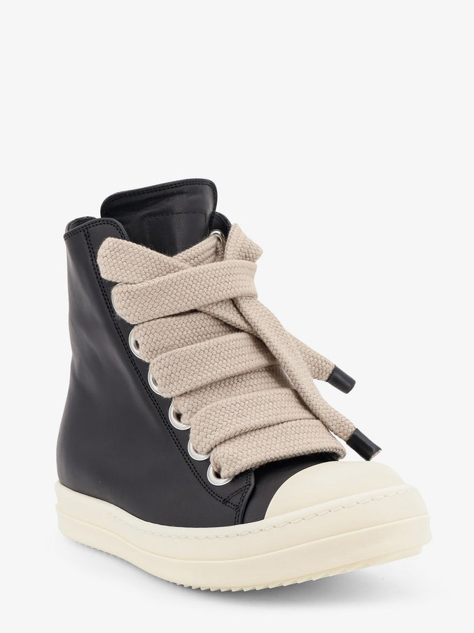 Rick Owens Jumbolace Leather Sneakers