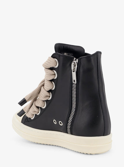 Rick Owens Jumbolace Leather Sneakers