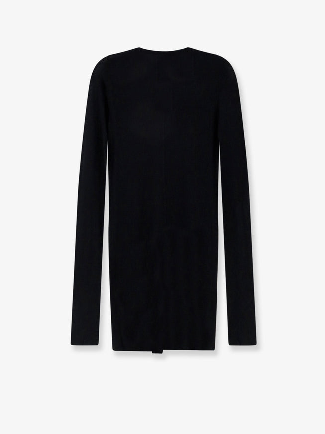 Rick Owens Viscose And Silk Blend T-Shirt