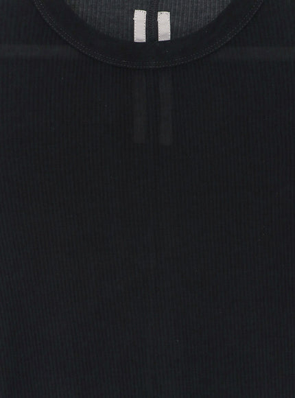 Rick Owens Viscose And Silk Blend T-Shirt