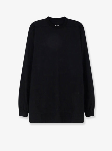 Rick Owens Cotton T-Shirt Black