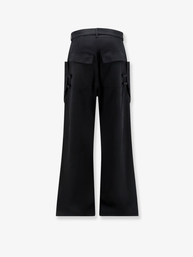 Rick Owens Stefan Cargo Virgin Wool Trousers
