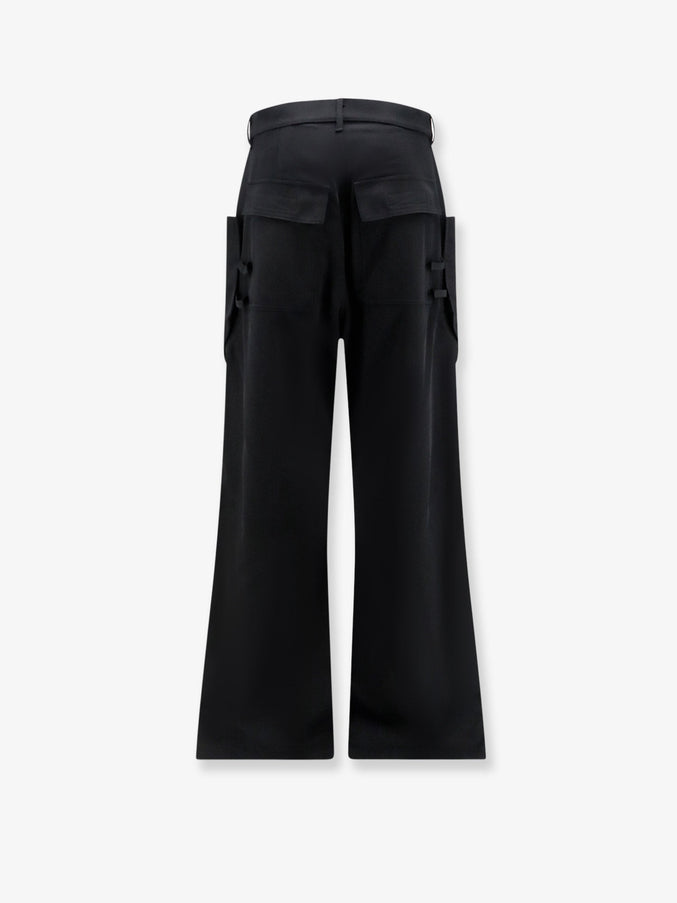 Rick Owens Stefan Cargo Virgin Wool Trousers