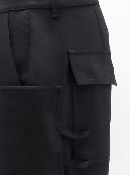 Rick Owens Stefan Cargo Virgin Wool Trousers