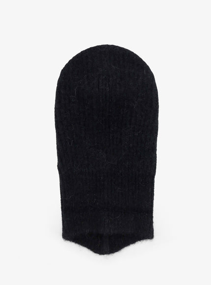 Rick Owens Alpaca And Wool Blend Balaclava