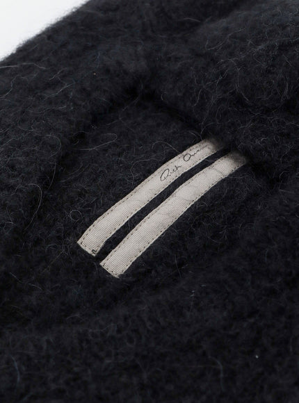 Rick Owens Alpaca And Wool Blend Balaclava