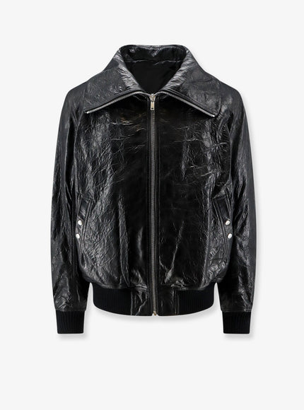 Rick Owens Virgin Wool Jacket in Black 48 Black