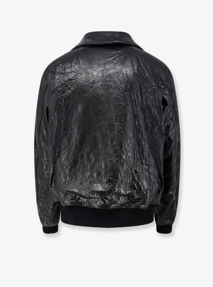 Rick Owens Virgin Wool Jacket in Black