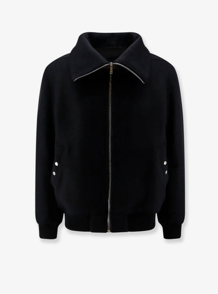 Rick Owens Virgin Wool Jacket in Black Black