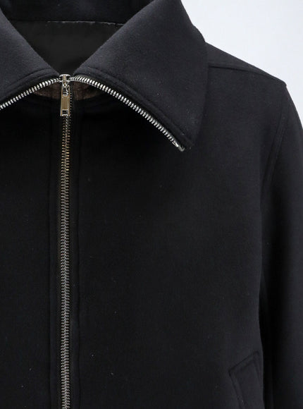 Rick Owens Virgin Wool Jacket in Black