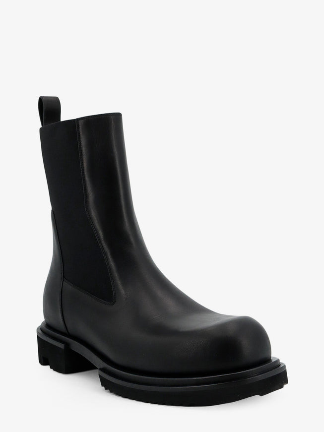 Rick Owens Gabe Leather Beatle Boots