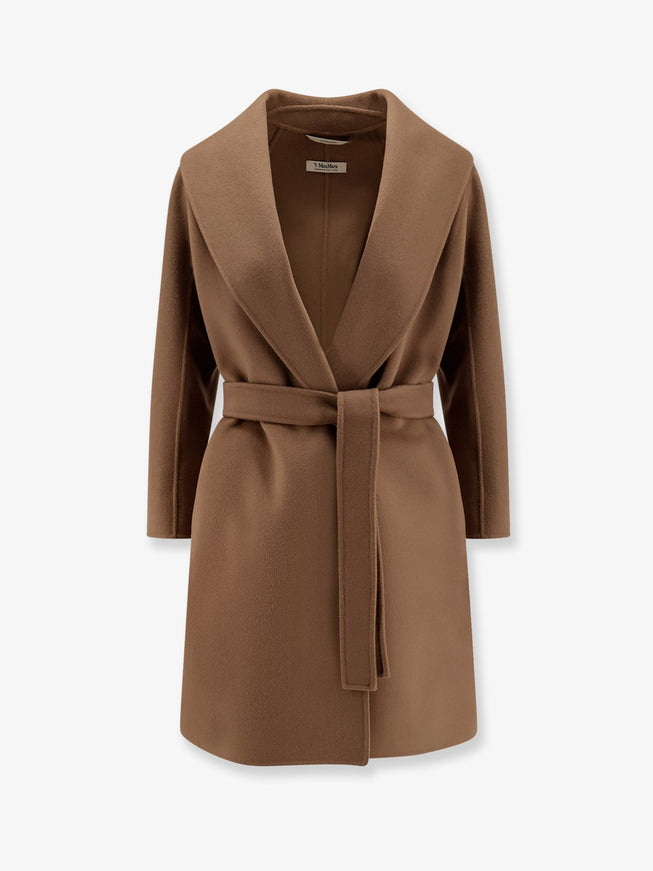 'S Max Mara Messi Virgin Wool Coat Perfectcamel