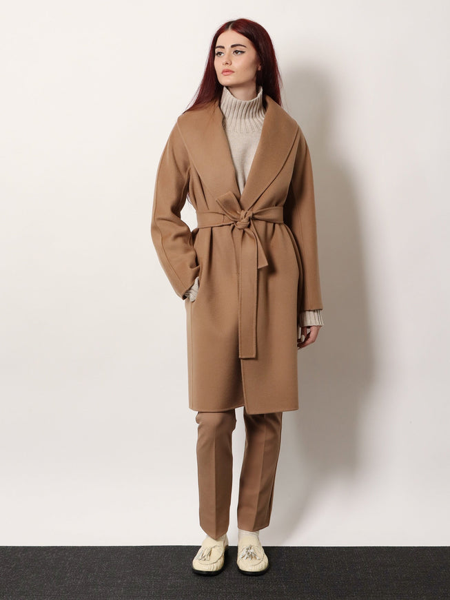 'S Max Mara Messi Virgin Wool Coat