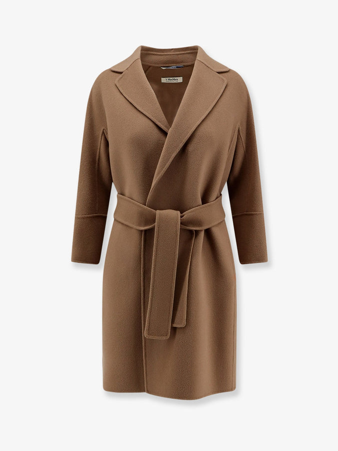 'S Max Mara Arona Virgin Wool Coat Perfectcamel