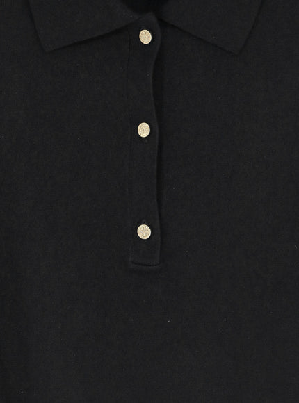 'S Max Mara Silk And Cashmere Polo Shirt