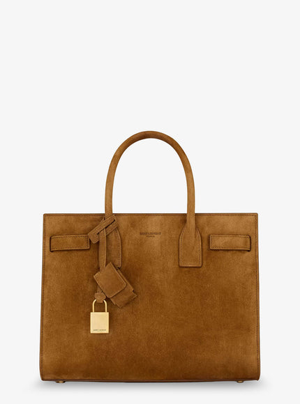 Saint Laurent Sac De Jour Baby Suede Handbag Uni Orange Car Co Occ