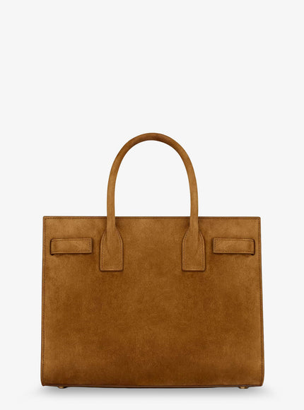 Saint Laurent Sac De Jour Baby Suede Handbag