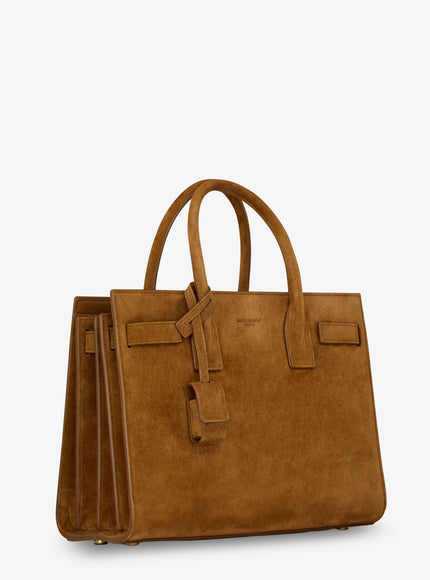 Saint Laurent Sac De Jour Baby Suede Handbag