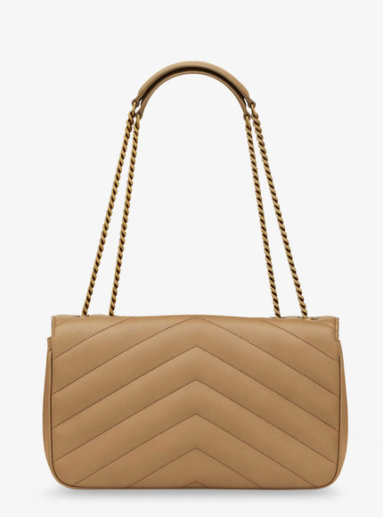 Saint Laurent Loulou Leather Shoulder Bag