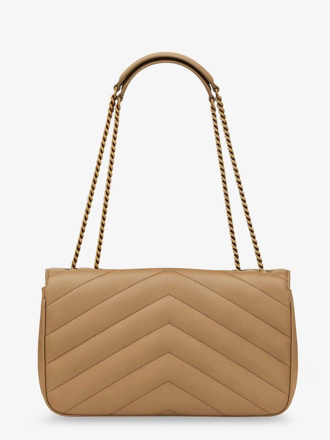 Saint Laurent Loulou Leather Shoulder Bag