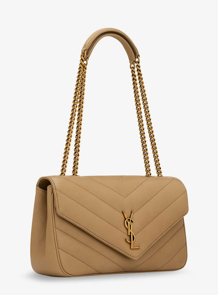 Saint Laurent Loulou Leather Shoulder Bag