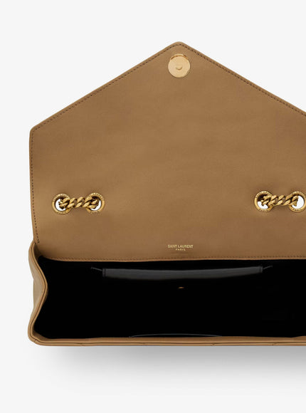 Saint Laurent Loulou Leather Shoulder Bag