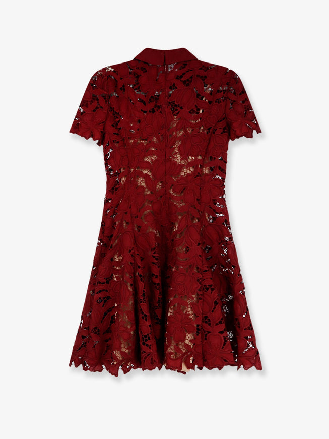 Self Portrait Lace Mini Dress