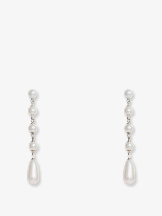 Self Portrait Pearl Droplet Earrings Uni Pearl