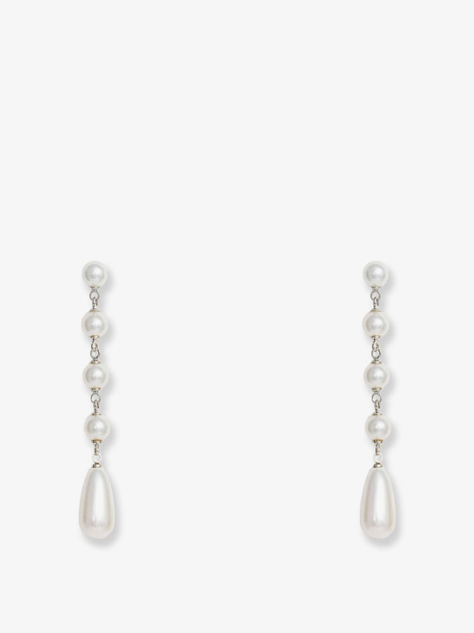 Self Portrait Pearl Droplet Earrings Uni Pearl