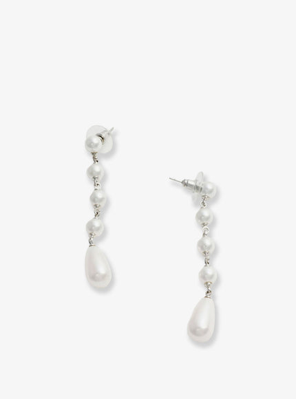 Self Portrait Pearl Droplet Earrings
