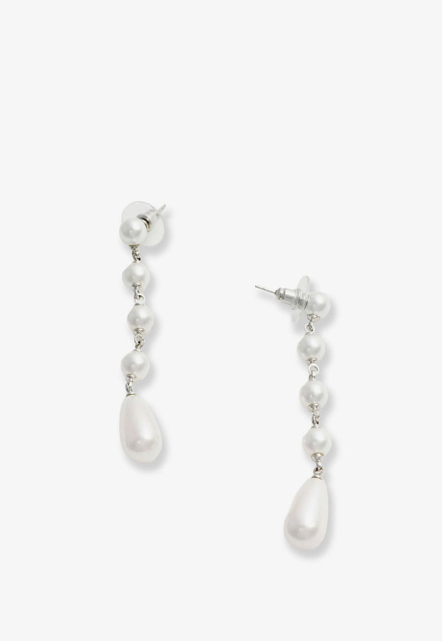 Self Portrait Pearl Droplet Earrings