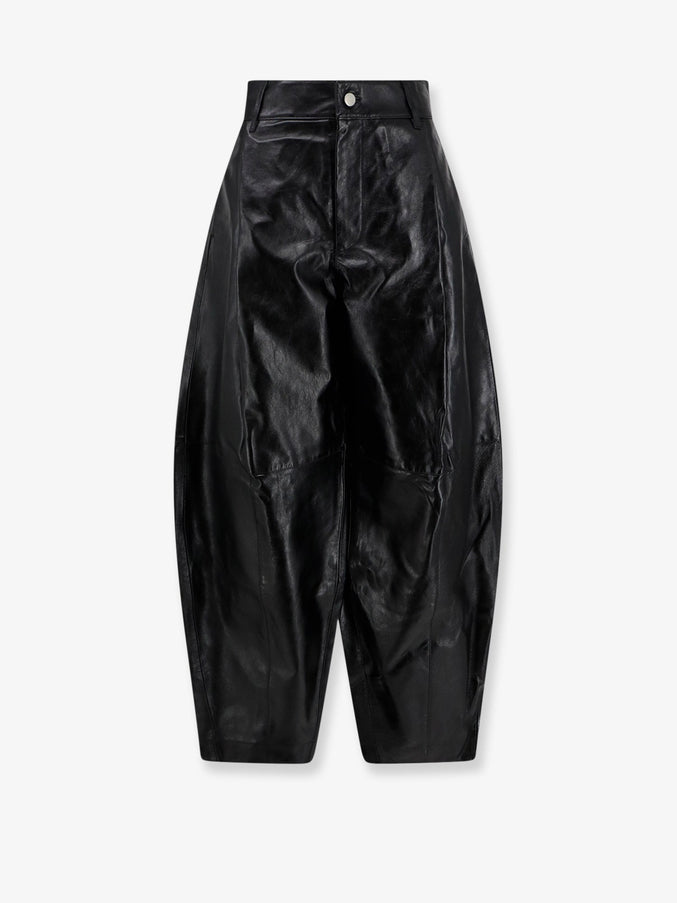 Soeur Julien Leather Trousers Noir