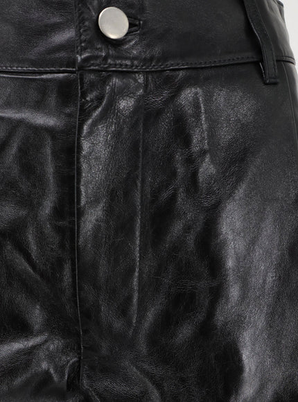 Soeur Julien Leather Trousers