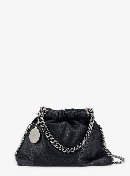 Stella Mccartney Falabella Mini Shaggy Deer Crossbody Bag Uni Black