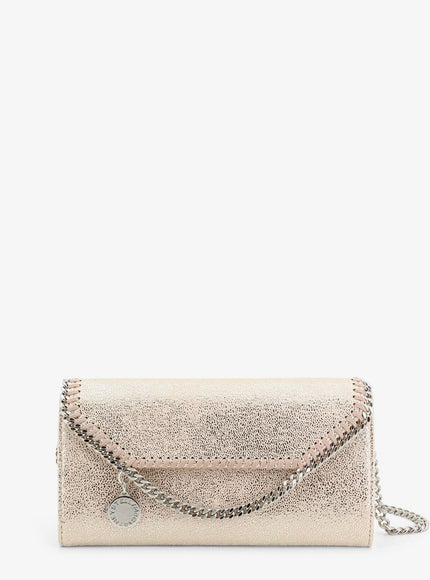 Stella Mccartney Falabella Continental Wallet Crossbody Bag Uni Shellpink
