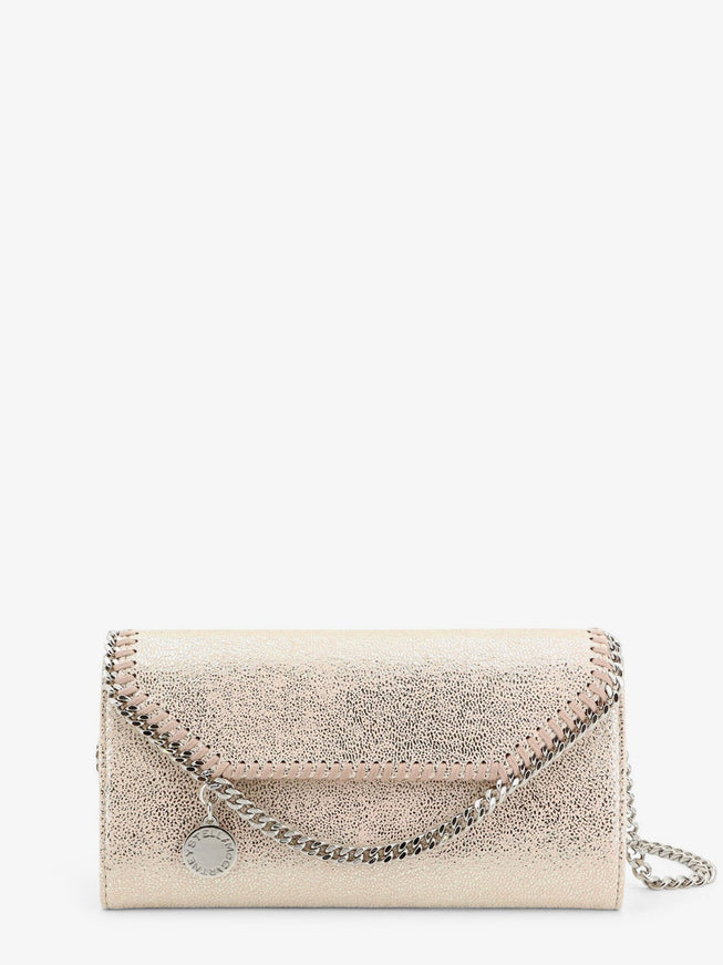 Stella Mccartney Falabella Continental Wallet Crossbody Bag Uni Shellpink