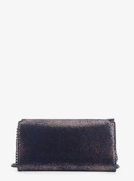 Stella Mccartney Falabella Shaggy Deer Fabric Wallet
