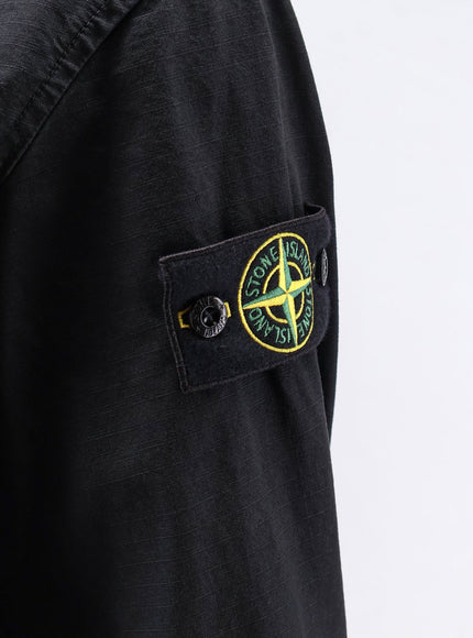 Stone Island Hooded Organic Cotton Jacket
